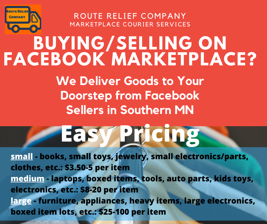 Facebook Marketplace Pickup and Delivery Service: Extra Small